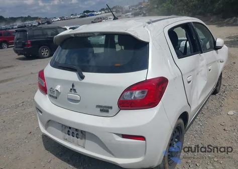 2019 Mitsubishi Mirage Rf from USA, damaged, VIN ML32A3HJ3KH010372